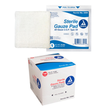 Dynarex® Gauze Sponge, Sterile 1's, 12 ply, 4" x 4" (ea)