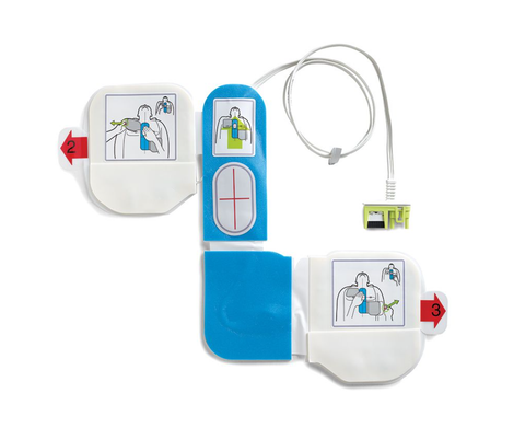 ZOLL® CPR-D-Padz® One-Piece Electrode Pad With Real CPR Help (1 Pair)